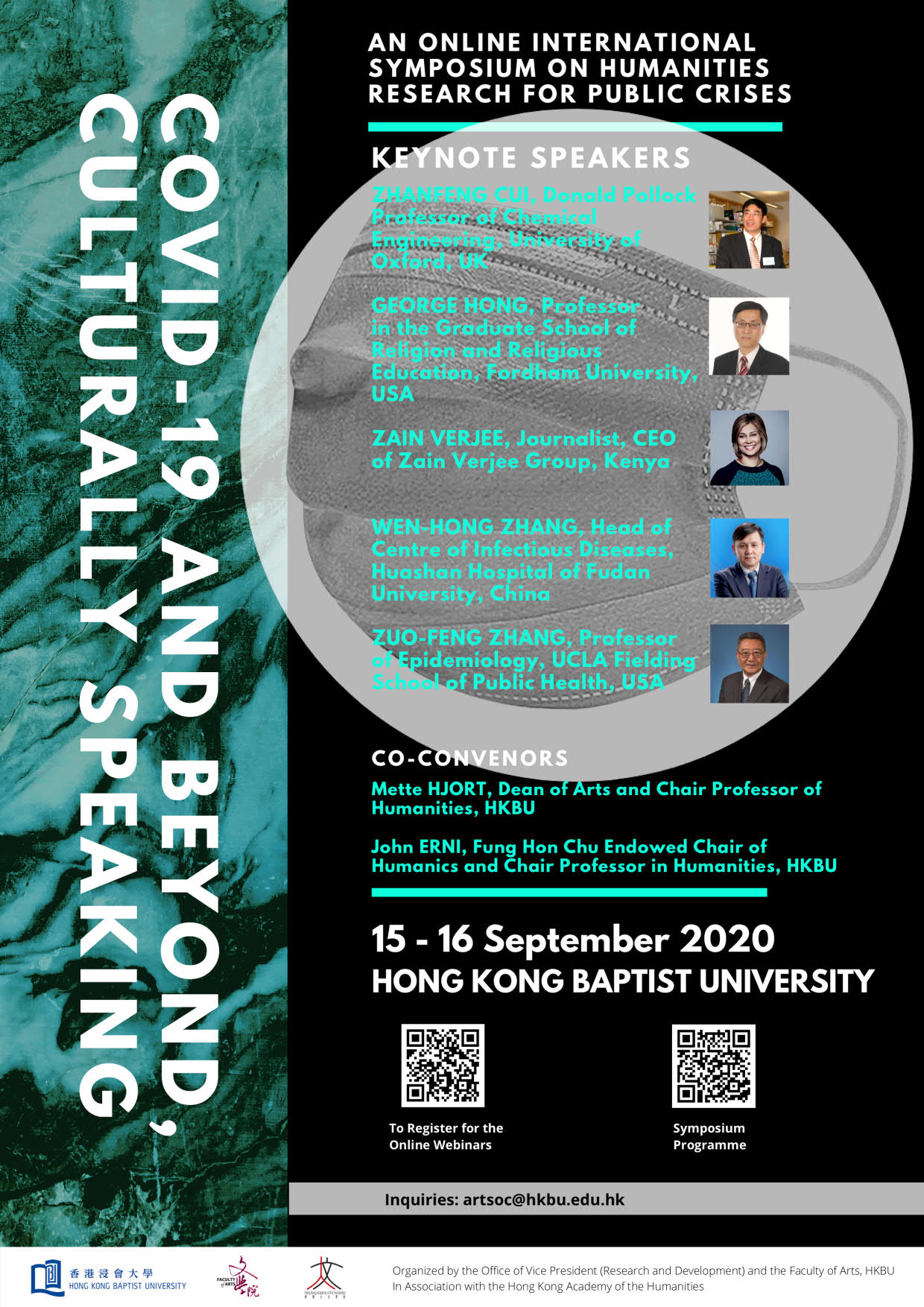 COVID-19 and BEYOND, CULTURALLY SPEAKING: An Online International ...
